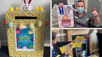 Falkirk care home hosts Easter drawing competition